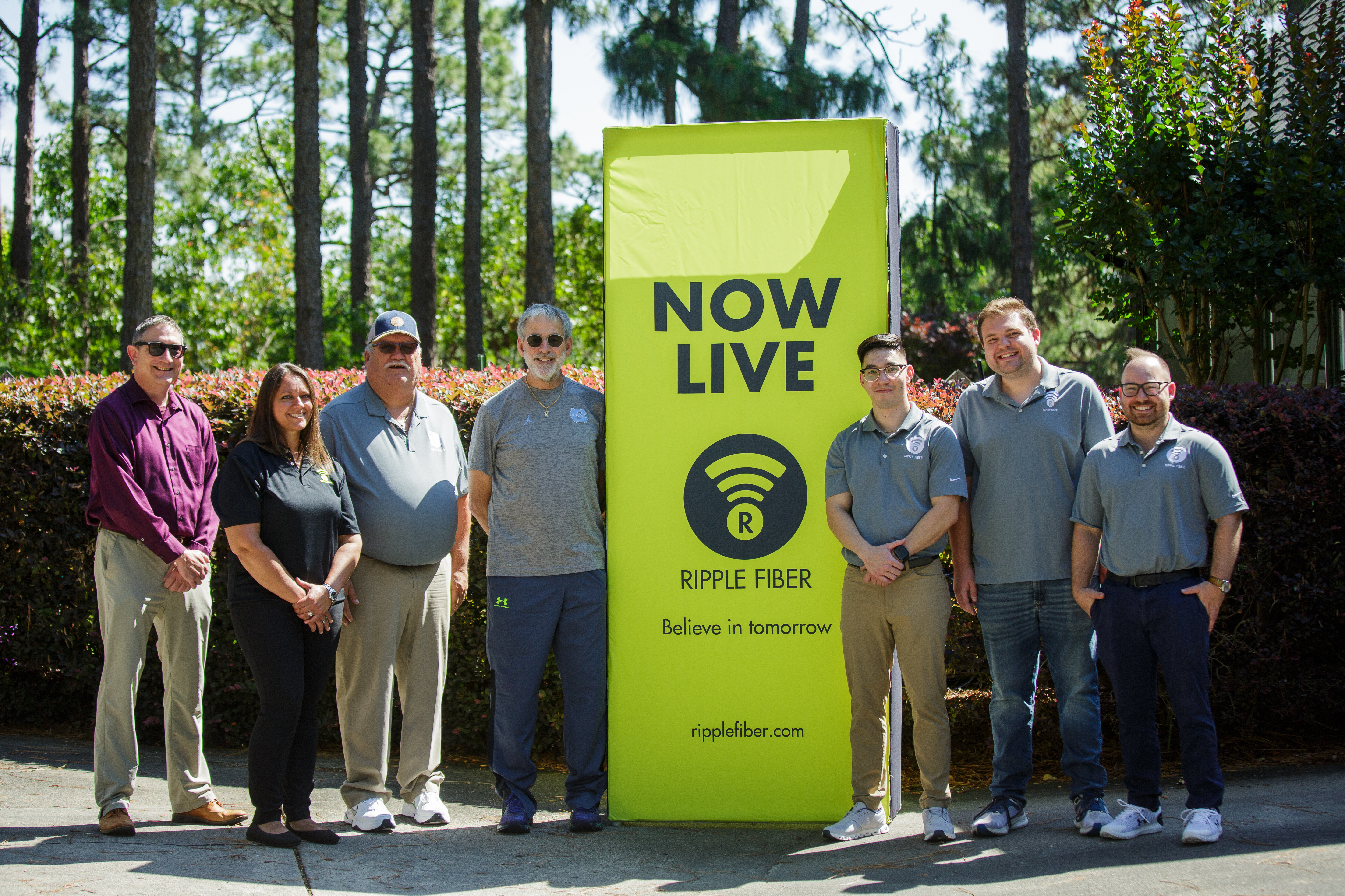 Ripple Fiber Launches Fiber Internet for Over 18,000 Residences in Southern Pines and the Village of Pinehurst in NC