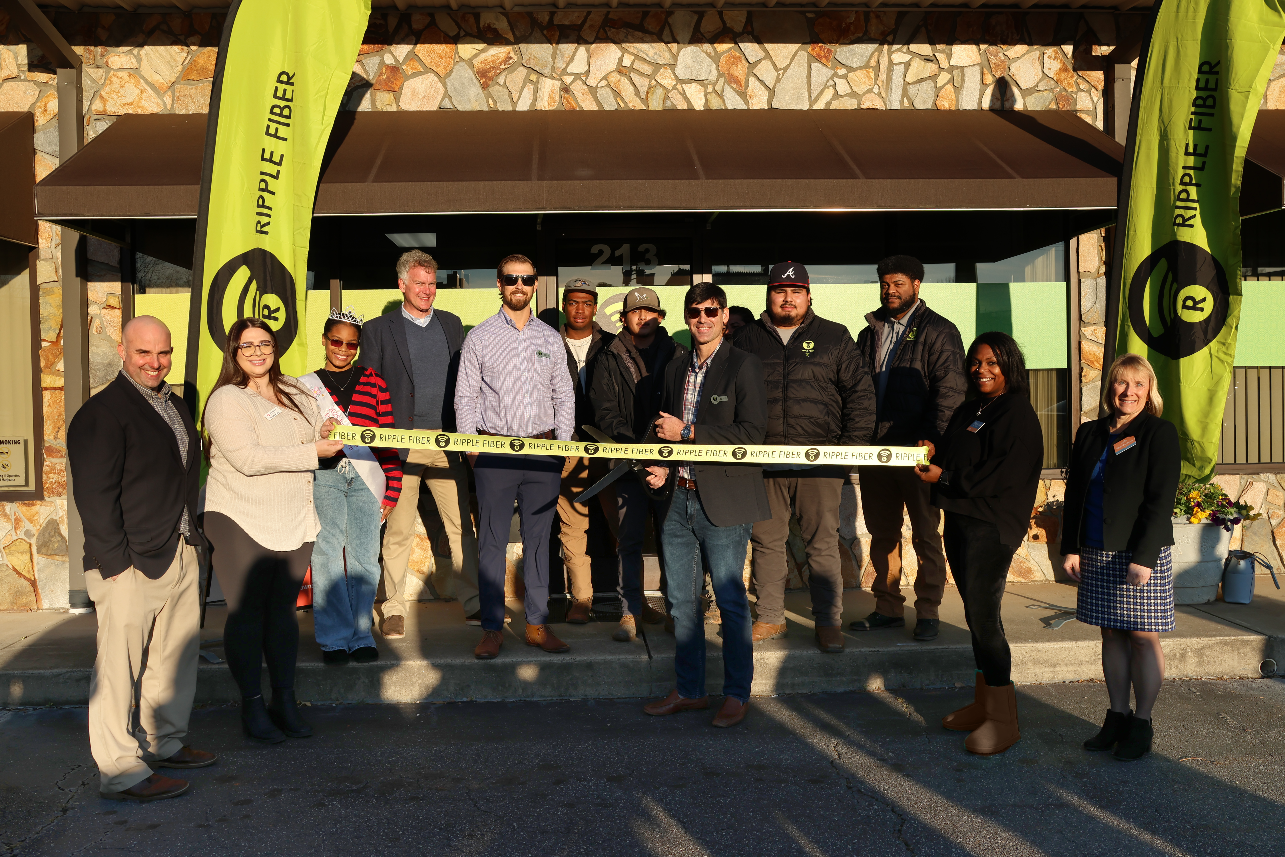 Ripple Fiber Hosts Ribbon Cutting to Honor Statesville, North Carolina Office